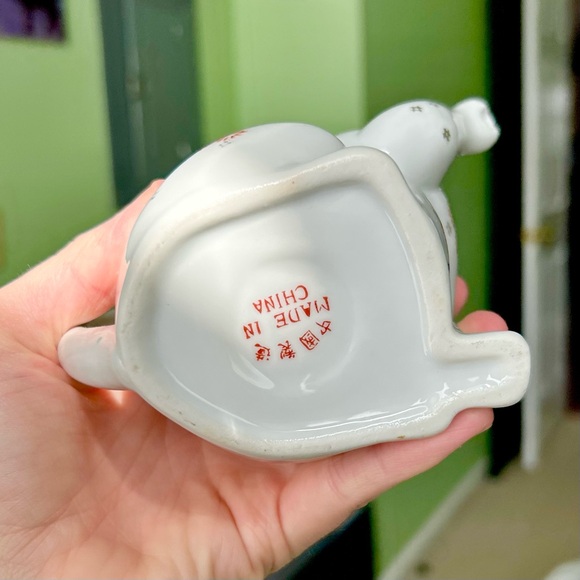 Oriental Kitty Cat Porcelain Vintage Collectible Kitchen Teapot Kettle Figurine - Picture 12 of 15